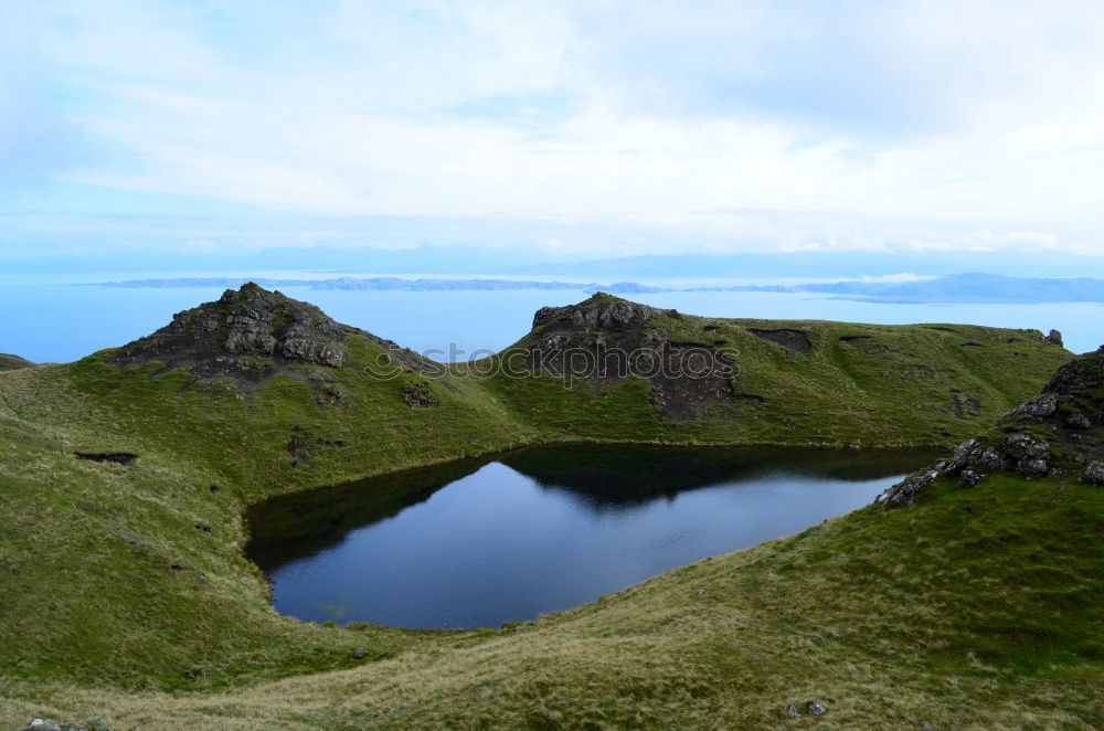 Similar – lava, moss and water