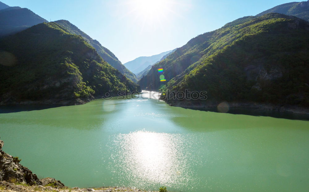 Similar – Walchensee Panorama