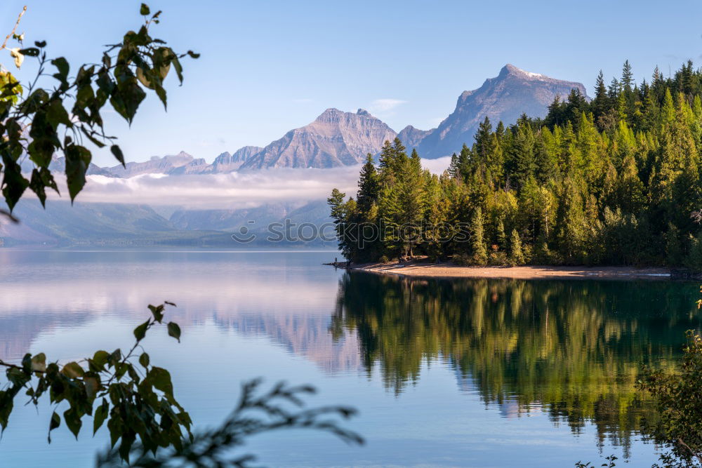 Similar – Image, Stock Photo Braies Wild Lake