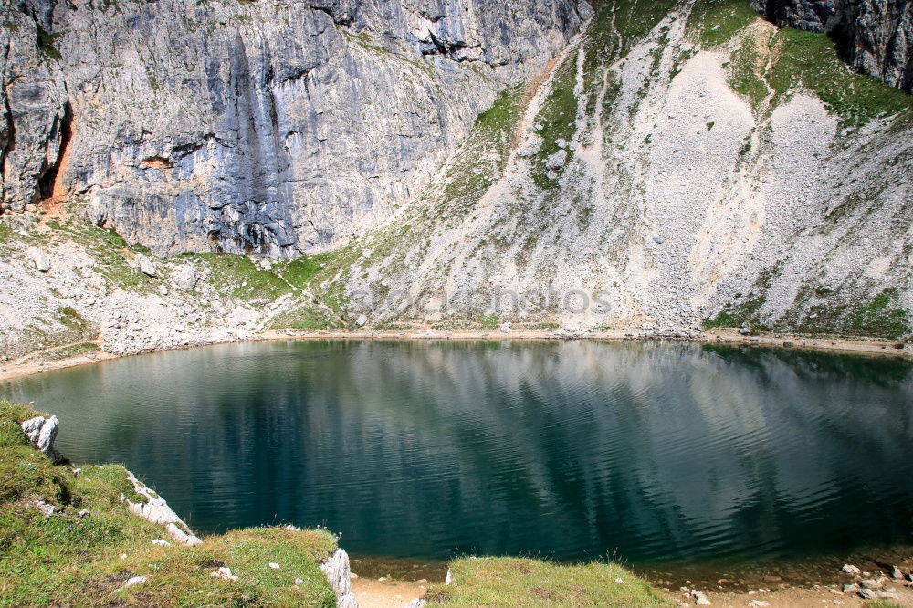 Similar – Image, Stock Photo mountain lake Contentment