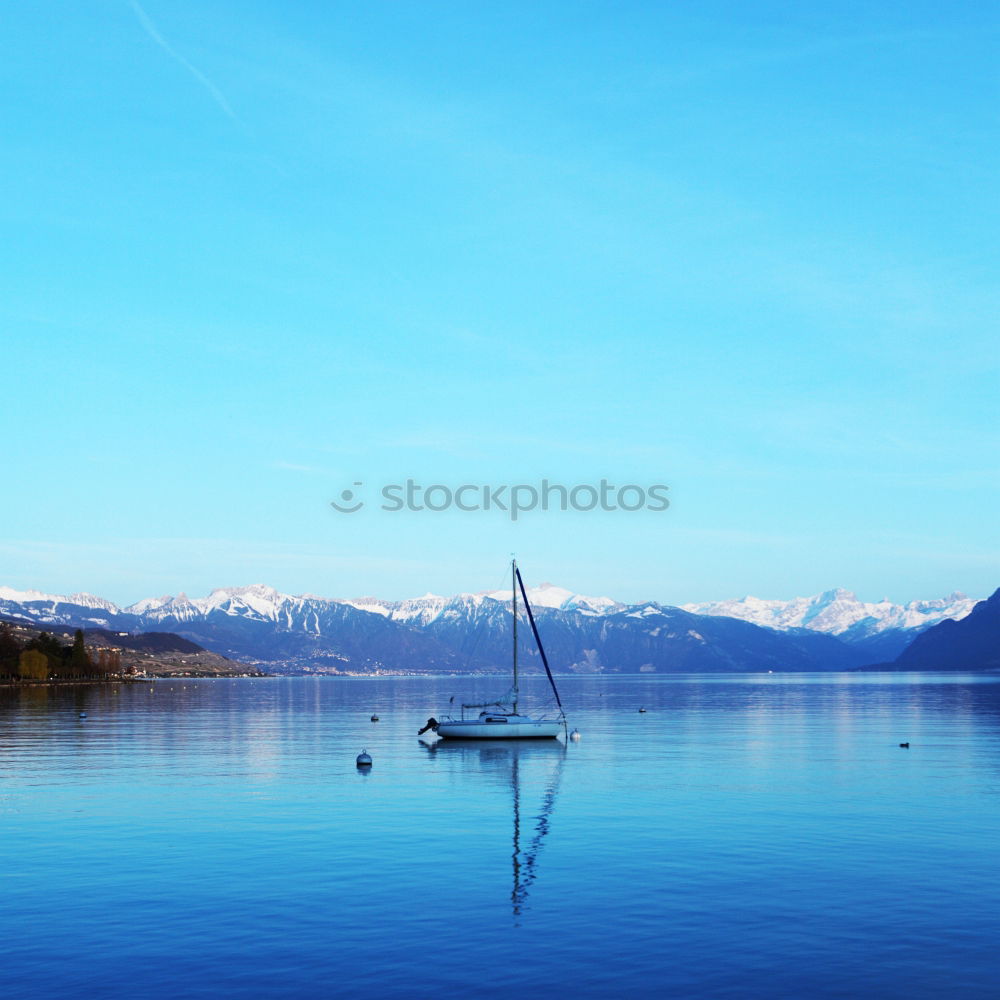 Similar – stony beach Lake Peace Sun