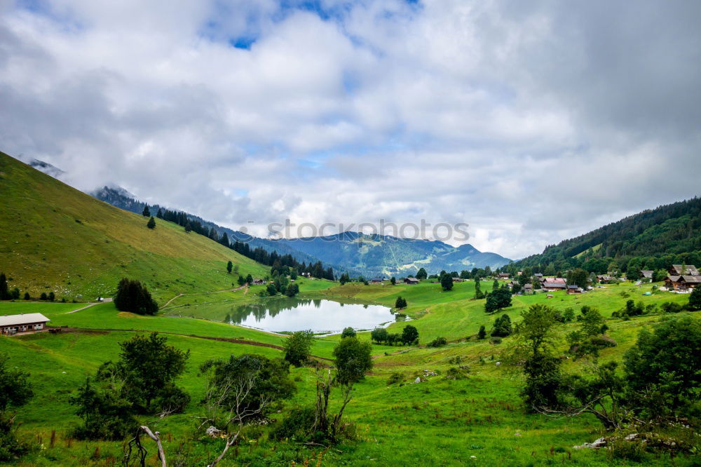 Similar – Foto Bild Bergdorf Guarda in Graubünden