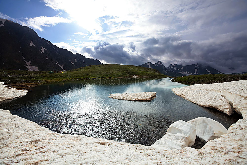 Similar – Mountain Lake Nature