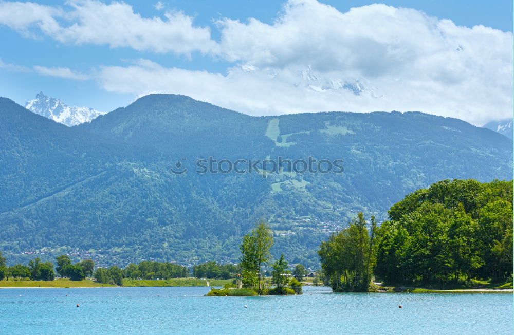 Similar – Image, Stock Photo Spiez on Lake Thun