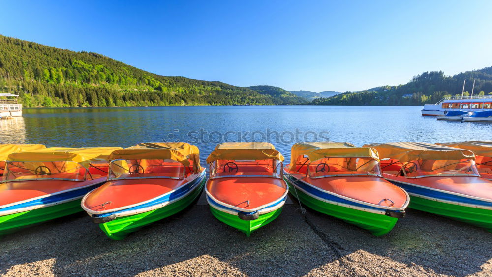 Foto Bild Tretboote am Titisee Boot