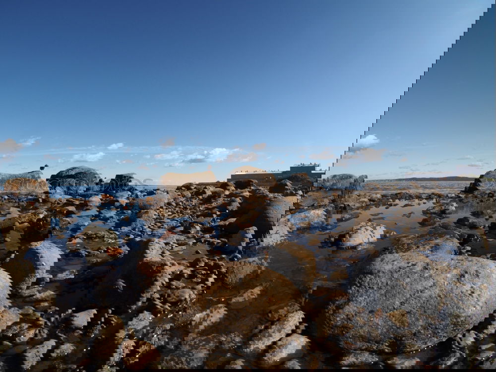 Similar – Image, Stock Photo Granite and lighthouse island