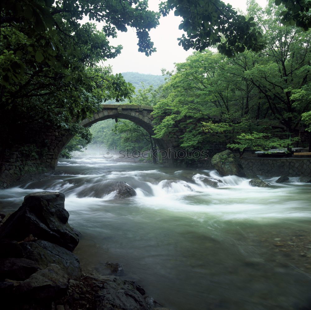 Similar – Under the bridge Wasser