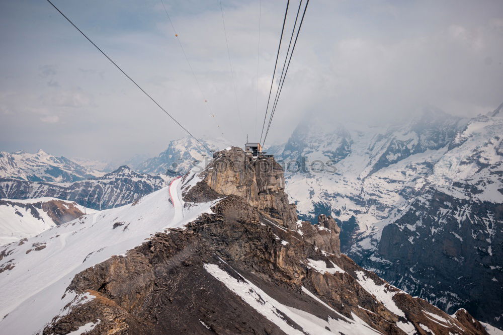 Similar – wonderfull winter day on the Zugspitze