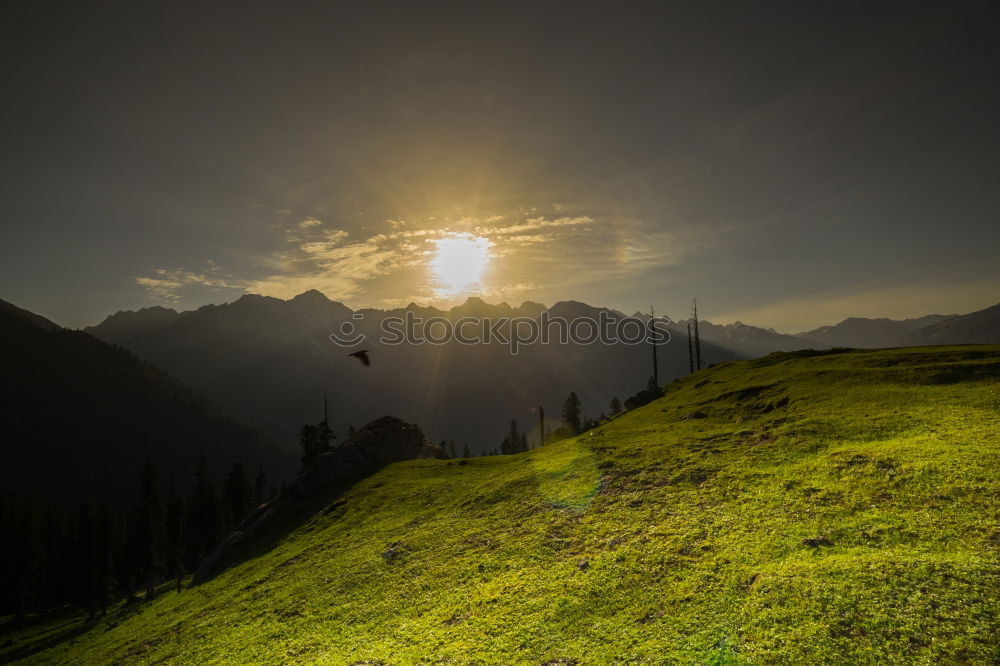 Similar – Image, Stock Photo Panorama of snowy Tatra mountains in spring, south Poland