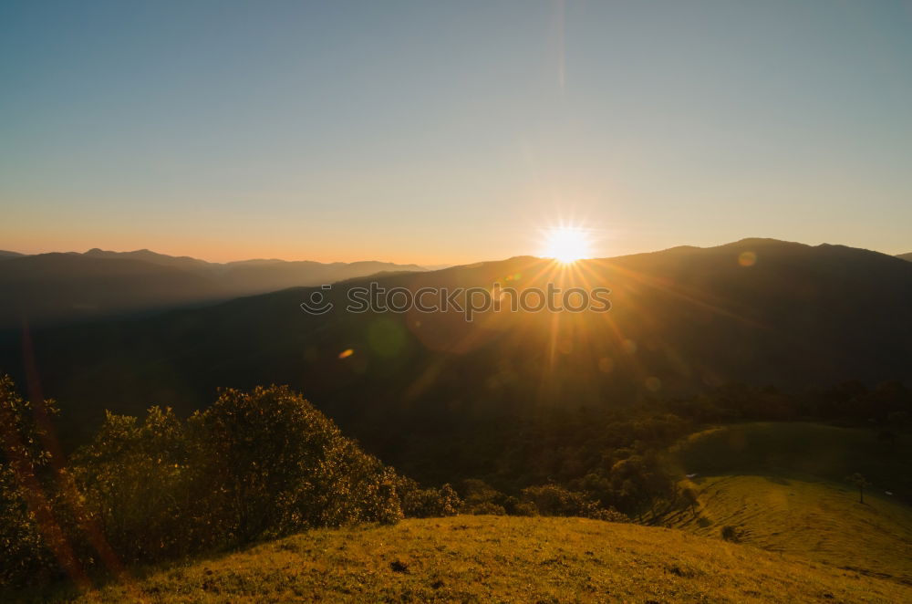 Similar – Wonderful view of mountains valley