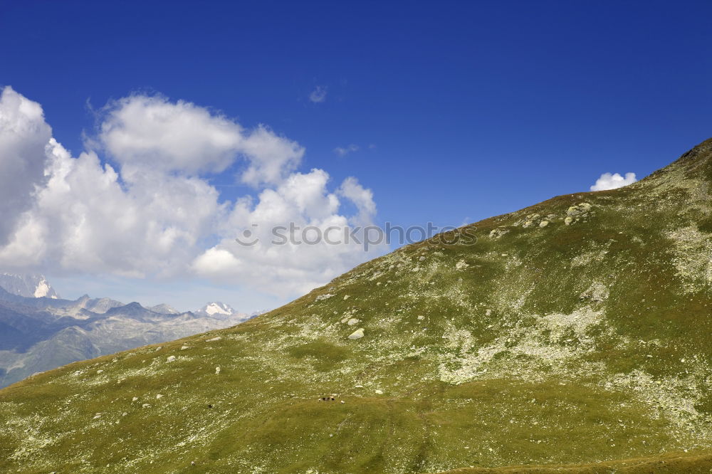 Similar – Image, Stock Photo mountain on mountain down