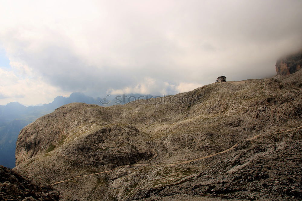 Similar – Boy hiking in the mountains