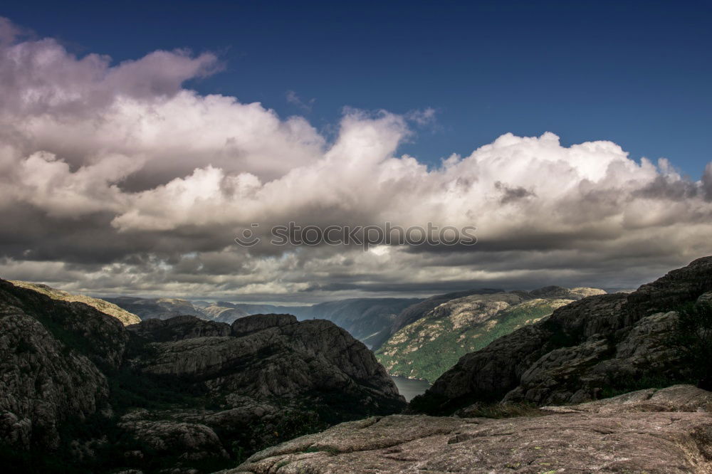 Similar – alpine panorama