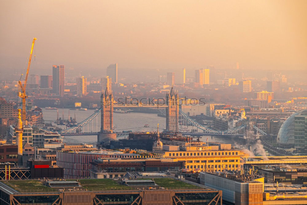 Autumn panoramic view of Berlin XII