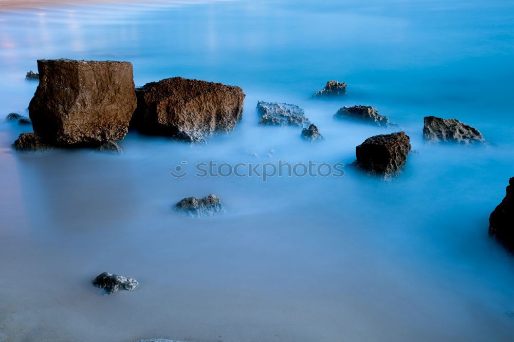 Winter March Beach Ocean