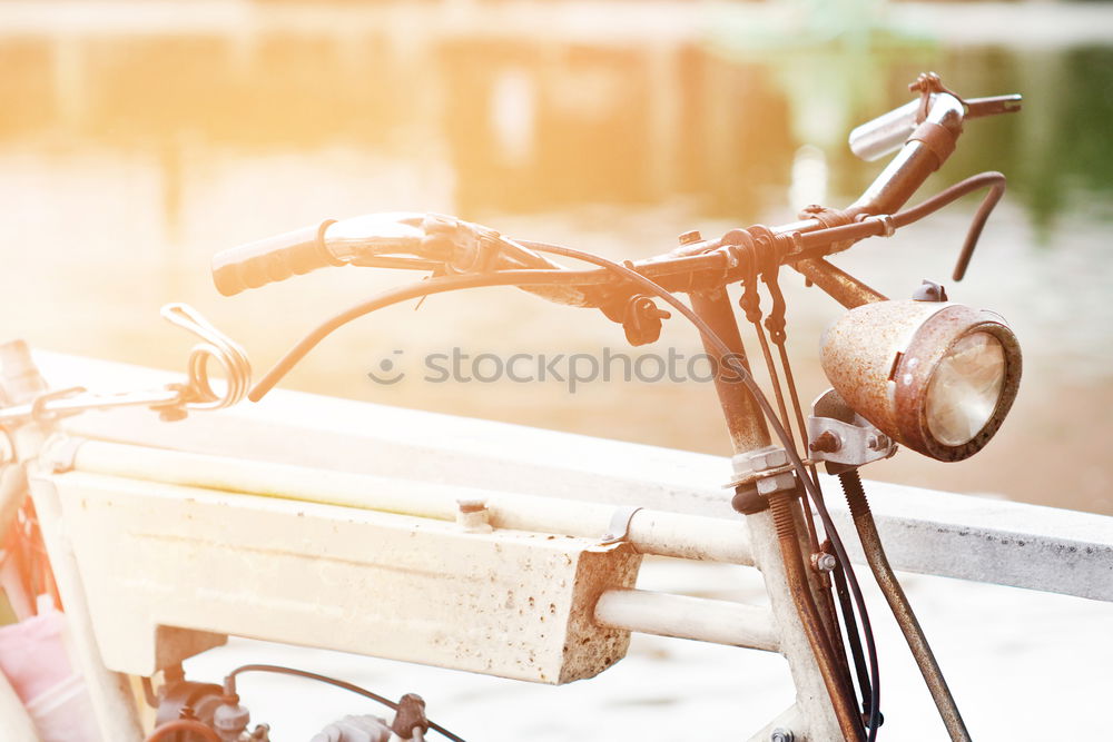 Similar – Young man on bike in the city