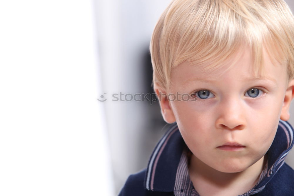 Similar – Image, Stock Photo child Boy (child) Think