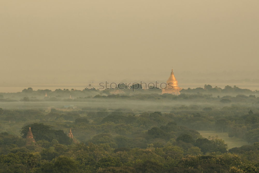 Similar – morning fog @ cathedral