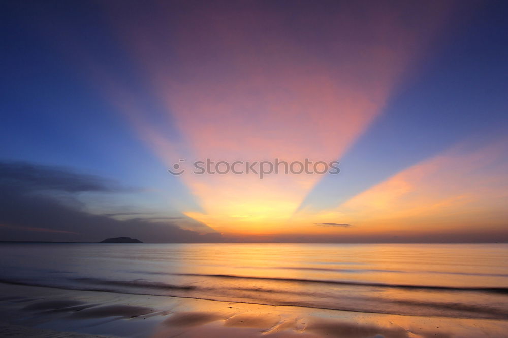 Similar – Two Rocks Sunset Ocean