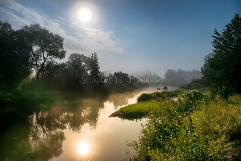 Similar – boat at the lake Nature