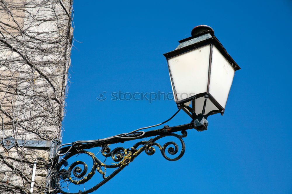 Similar – Image, Stock Photo City street light yellow against the blue sky