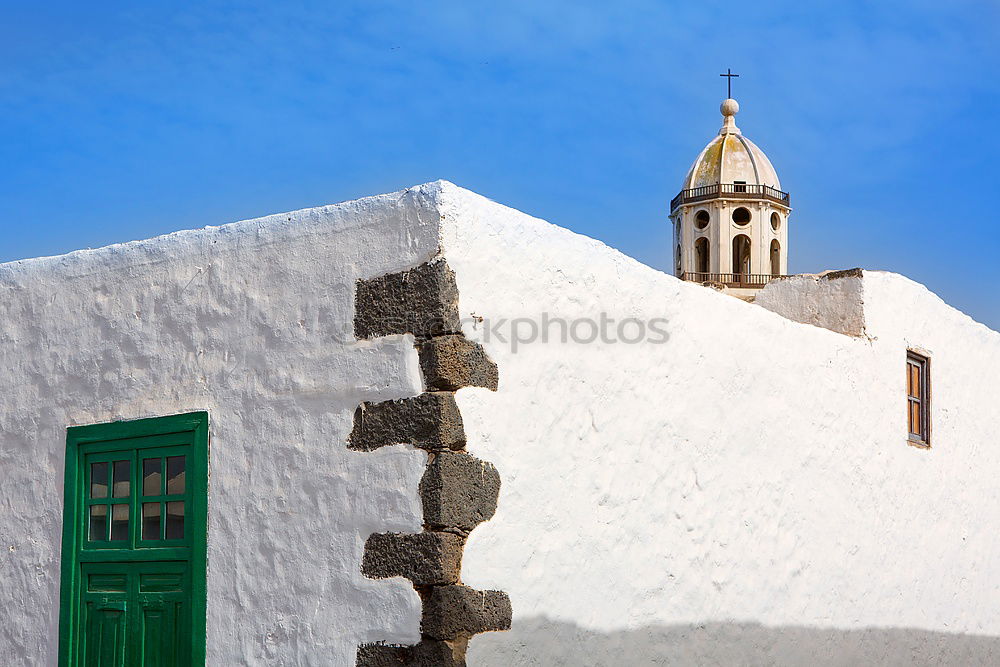 Image, Stock Photo the cross with the house