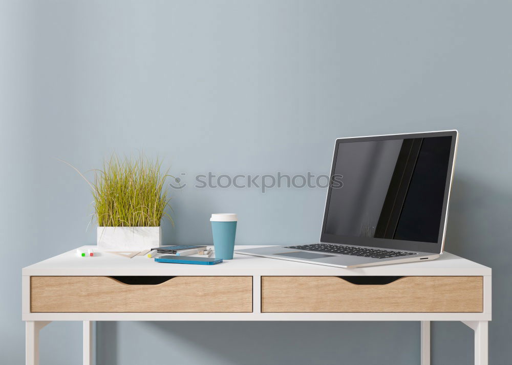 Similar – Laptop at window Notebook