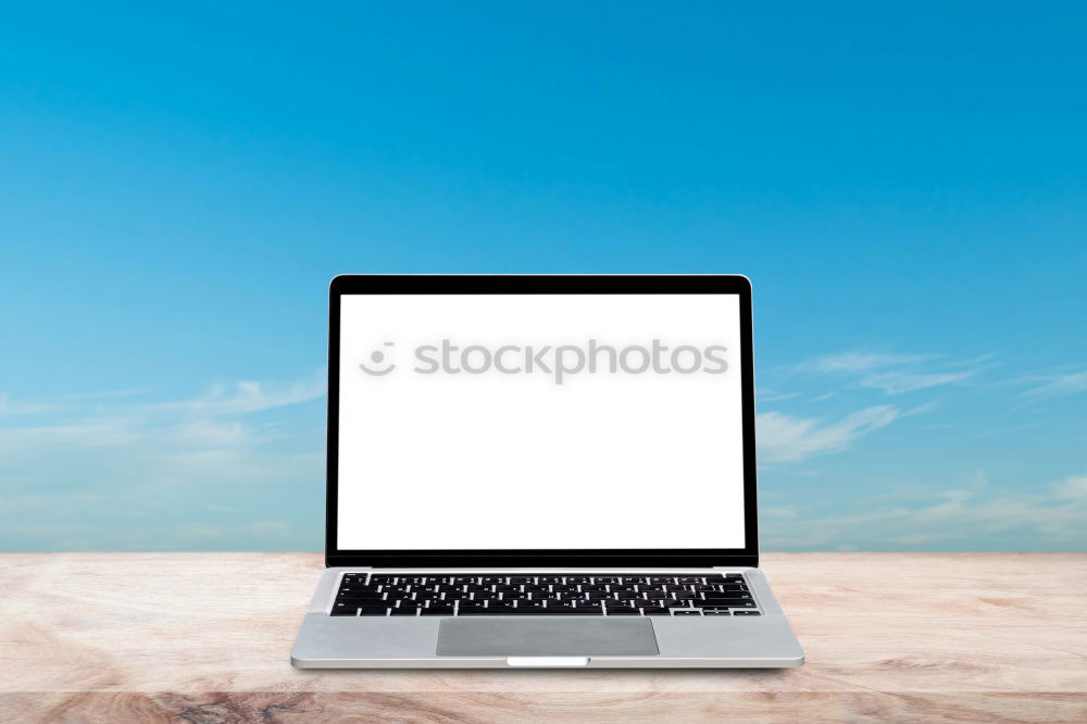 Similar – Image, Stock Photo Pause on Keyboard / Blue