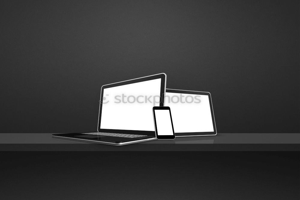 Similar – Grey laptop Touchpad