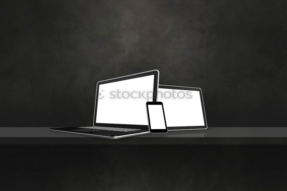 Grey laptop Touchpad