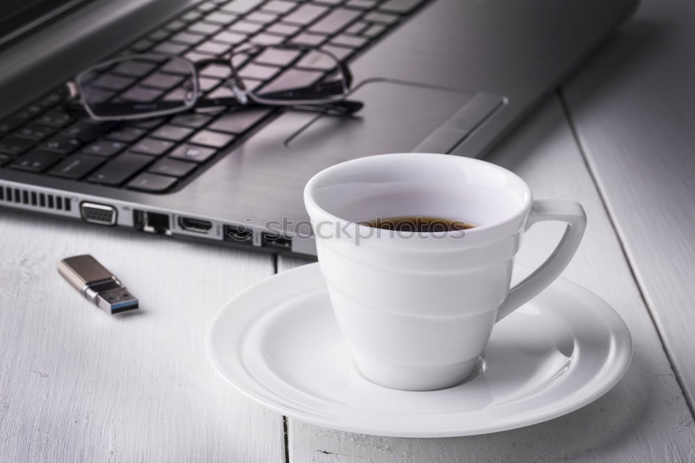 Similar – Image, Stock Photo work in process Notebook