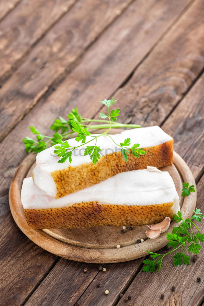 Similar – Image, Stock Photo Crispbread with cream cheese, egg and radish