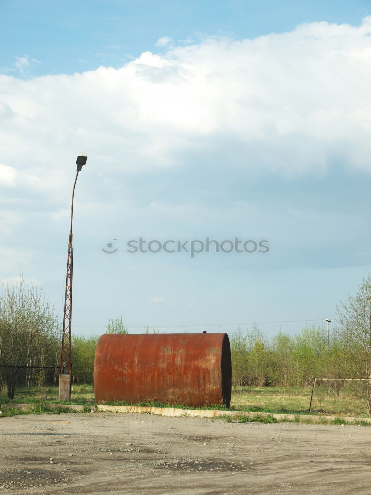 Similar – Image, Stock Photo Trostlosistan Heavy Industries Inc.