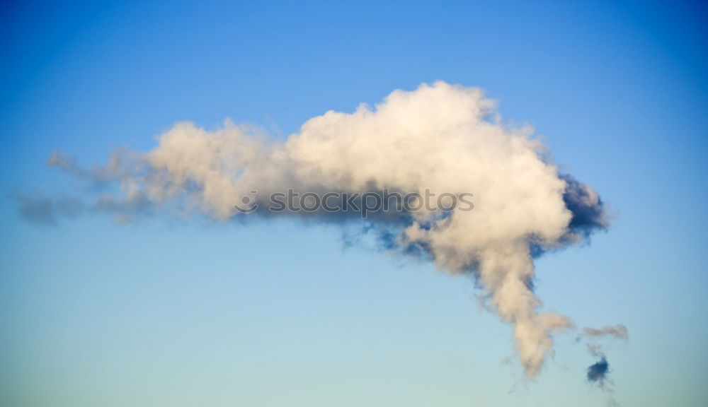 Similar – Image, Stock Photo Smoking vent Clouds