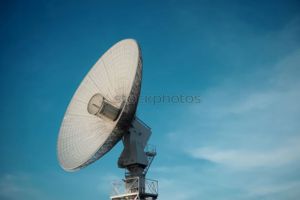 Similar – Image, Stock Photo Sat bowls Clouds Media