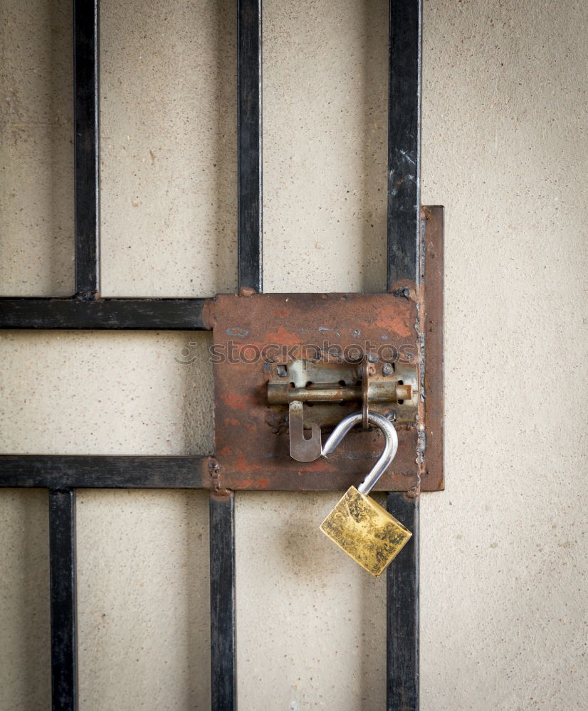 Similar – Image, Stock Photo yellow Bridge railing