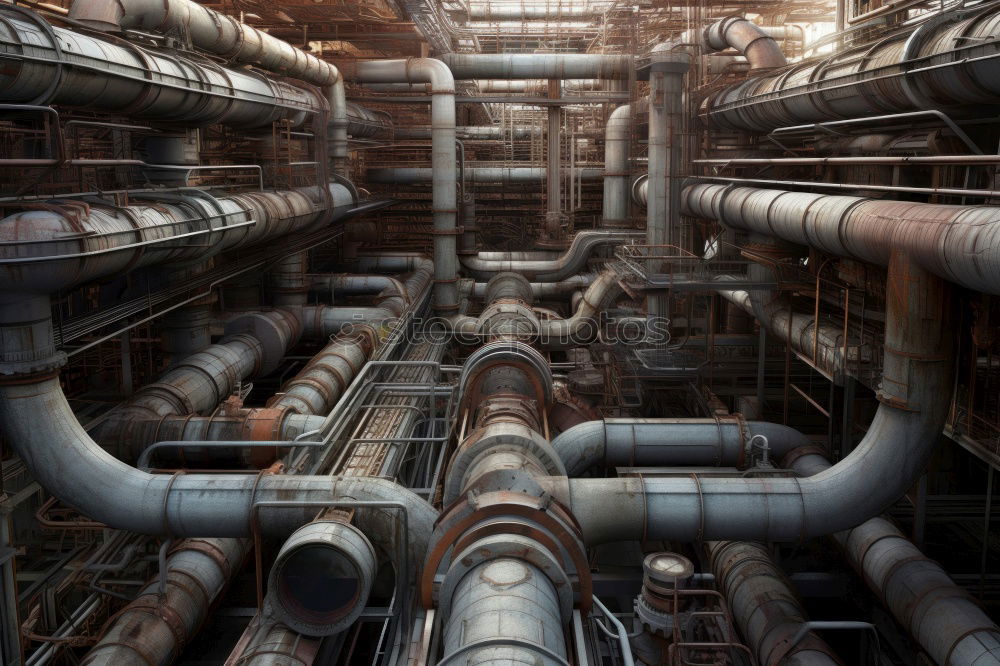 Image, Stock Photo industrial decay [1]