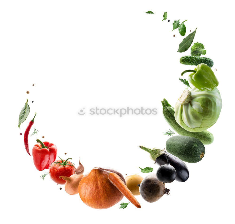 Similar – Image, Stock Photo White and red radishes with leaves