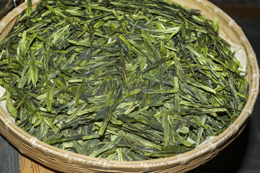 Basket with tea Tea Bowl