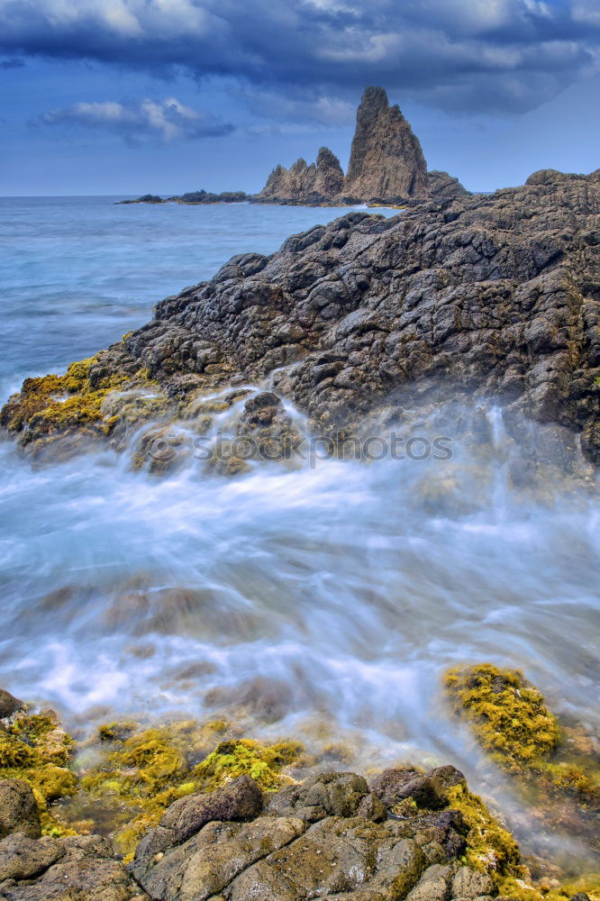 Similar – Image, Stock Photo Lighthouse on island in Cornwall with rocks