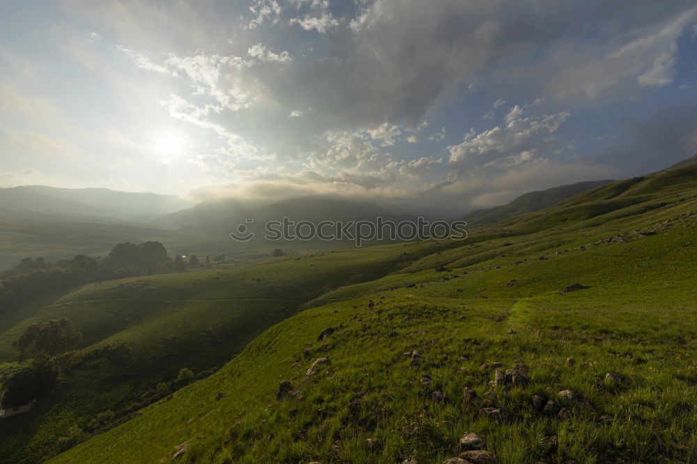 Similar – Image, Stock Photo Corsica in the evening