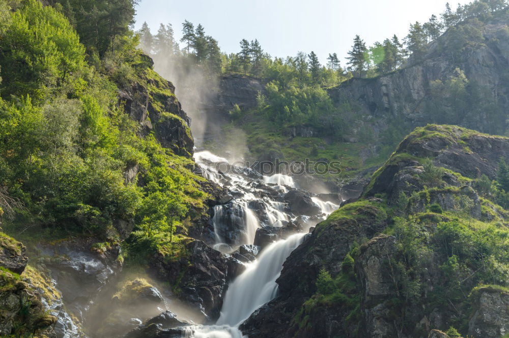 Similar – View of the Geirangerfjord in Norway