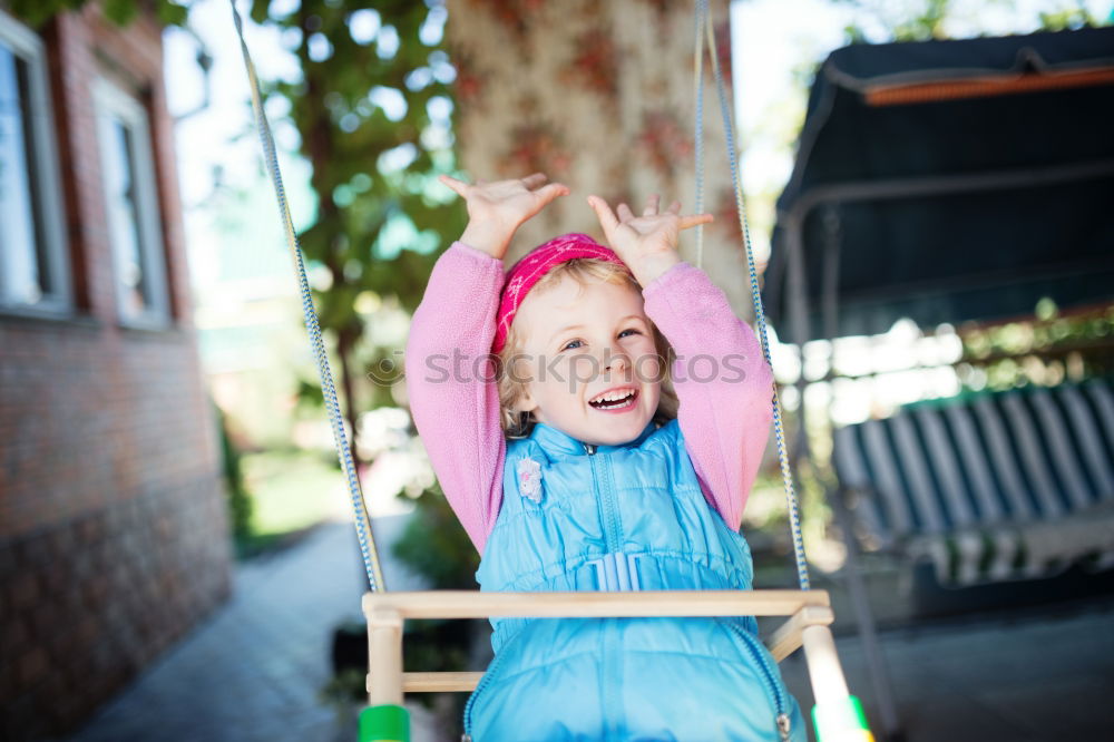 Similar – Image, Stock Photo Girl with toy camera