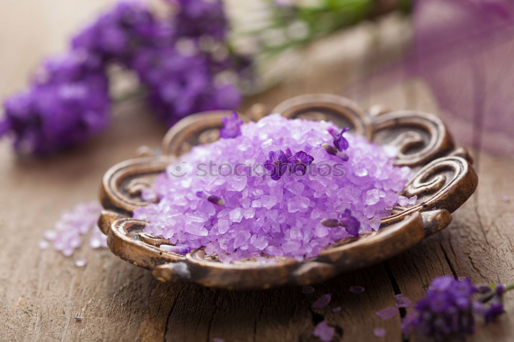 Similar – Aromatherapy, wellness and spa with lilac flowers