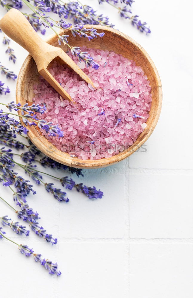 Similar – Aromatherapy, wellness and spa with lilac flowers