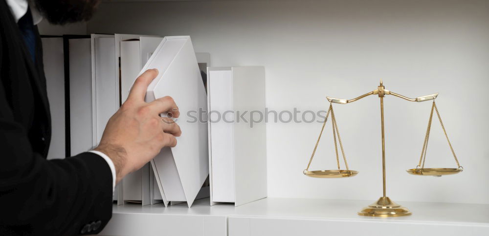 Similar – Foto Bild Justitia gleich blind