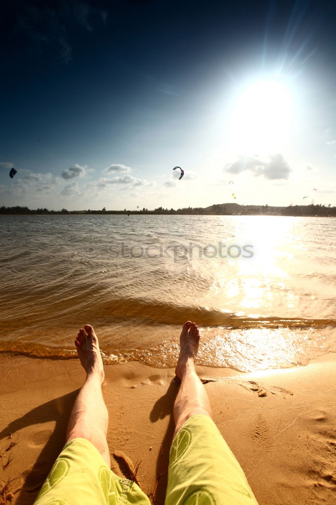 was will man Meer Strand