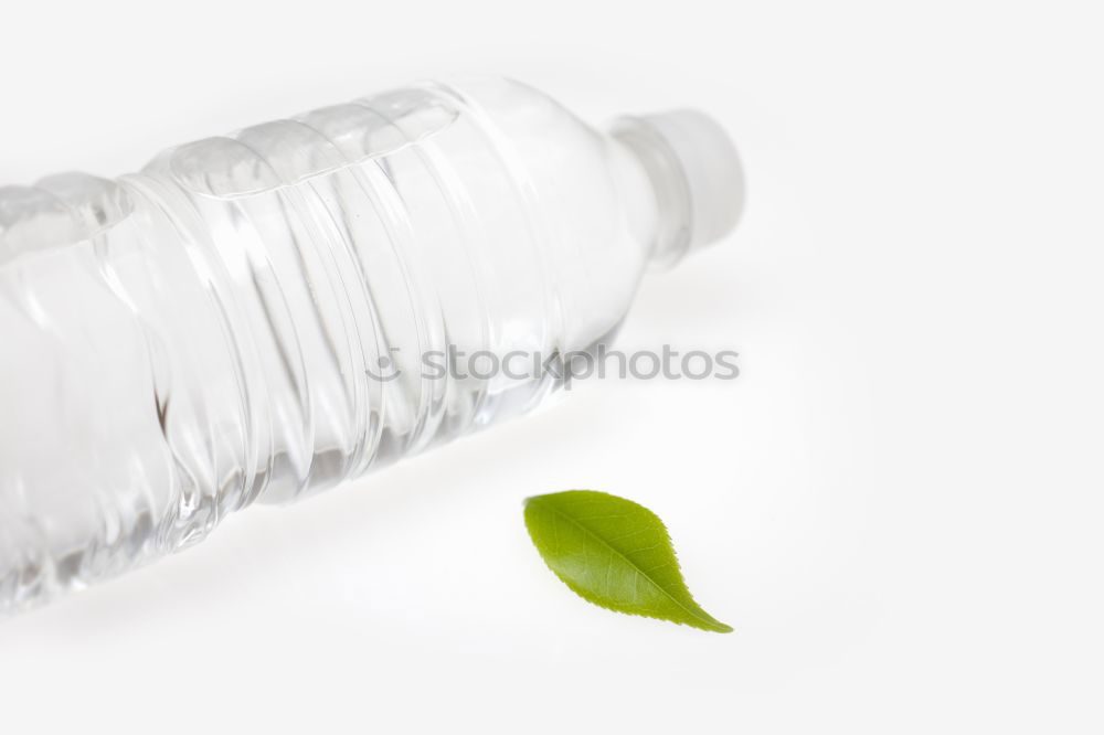 Similar – Image, Stock Photo Water bottle with green leaves