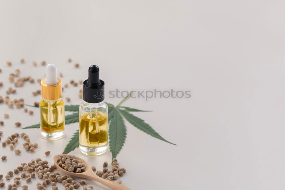 Similar – Image, Stock Photo Essential oil, with natural cherry flowers