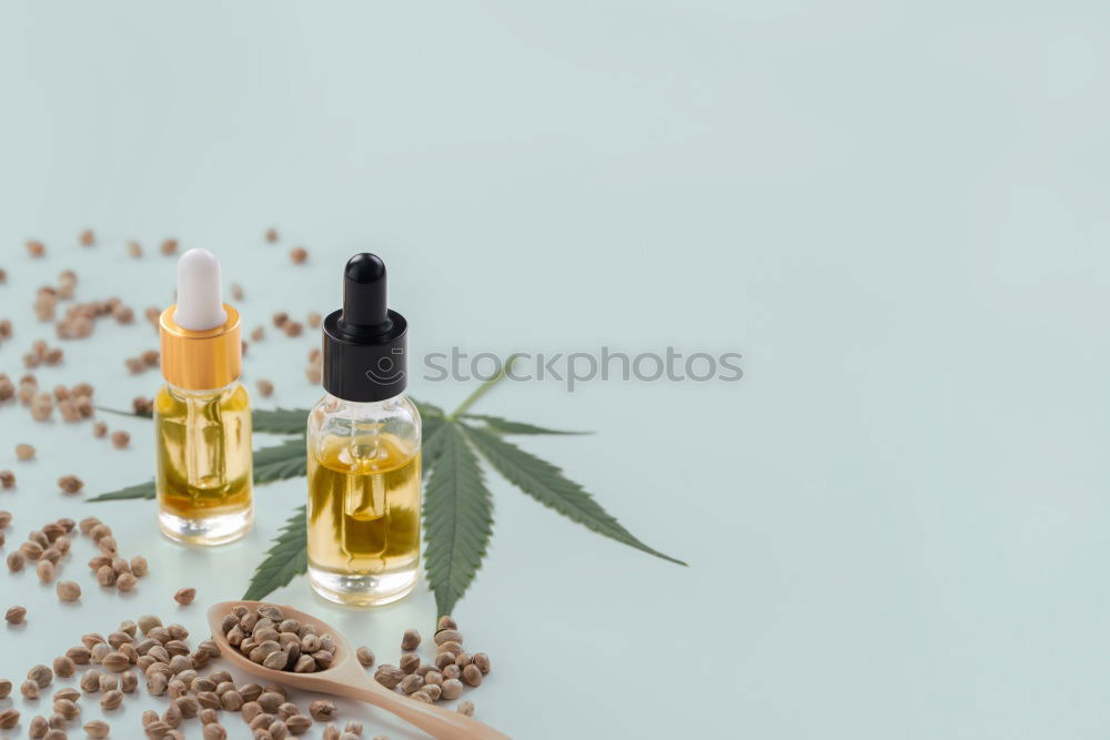 Similar – Image, Stock Photo Essential oil, with natural cherry flowers